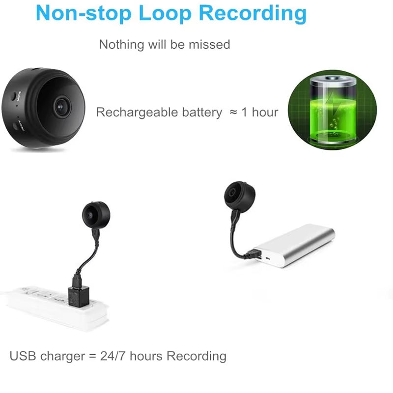 A9 Mini Camera Wifi Wireless Monitoring Security Protection Remote Monitor Camcorders Video Surveillance Smart Home