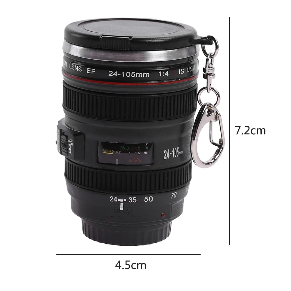 Stainless Steel SLR Camera Coffee Lens Mug Camera White Black Coffee Mug Coffee Cups Creative Emulation Mug Gift 50-400Ml