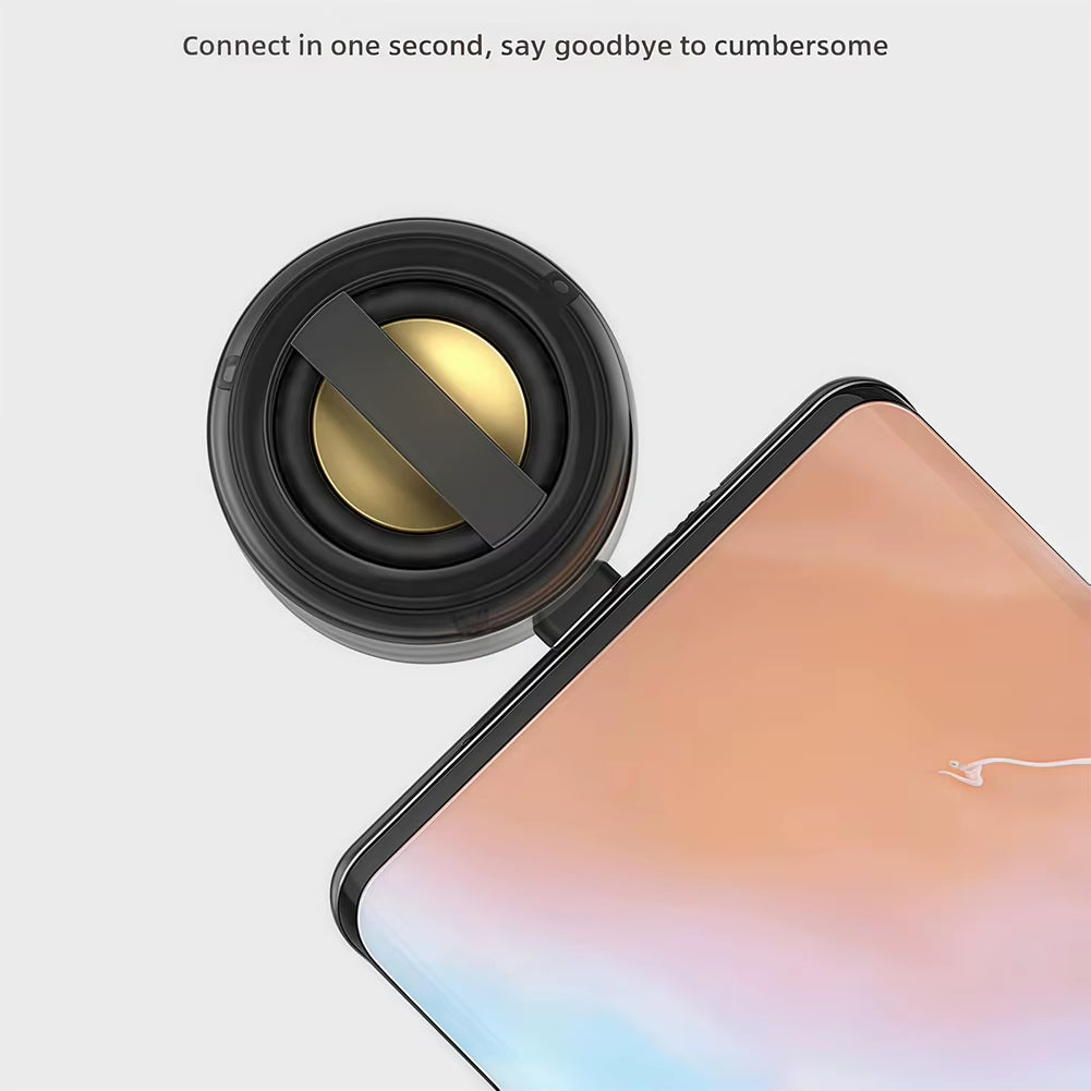 Portable Mini Speaker Universal Type-C/3.5Mm Plug in Jack Mini Sound Box Mobile Phone Speaker Amplifier External Speakers