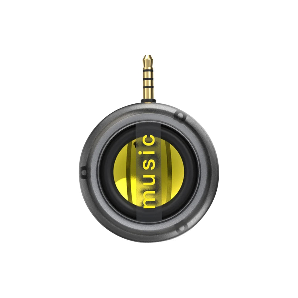 Portable Mini Speaker Universal 3.5Mm Plug in Jack Mini Sound Box Mobile Phone Speaker Amplifier External Wired Speakers