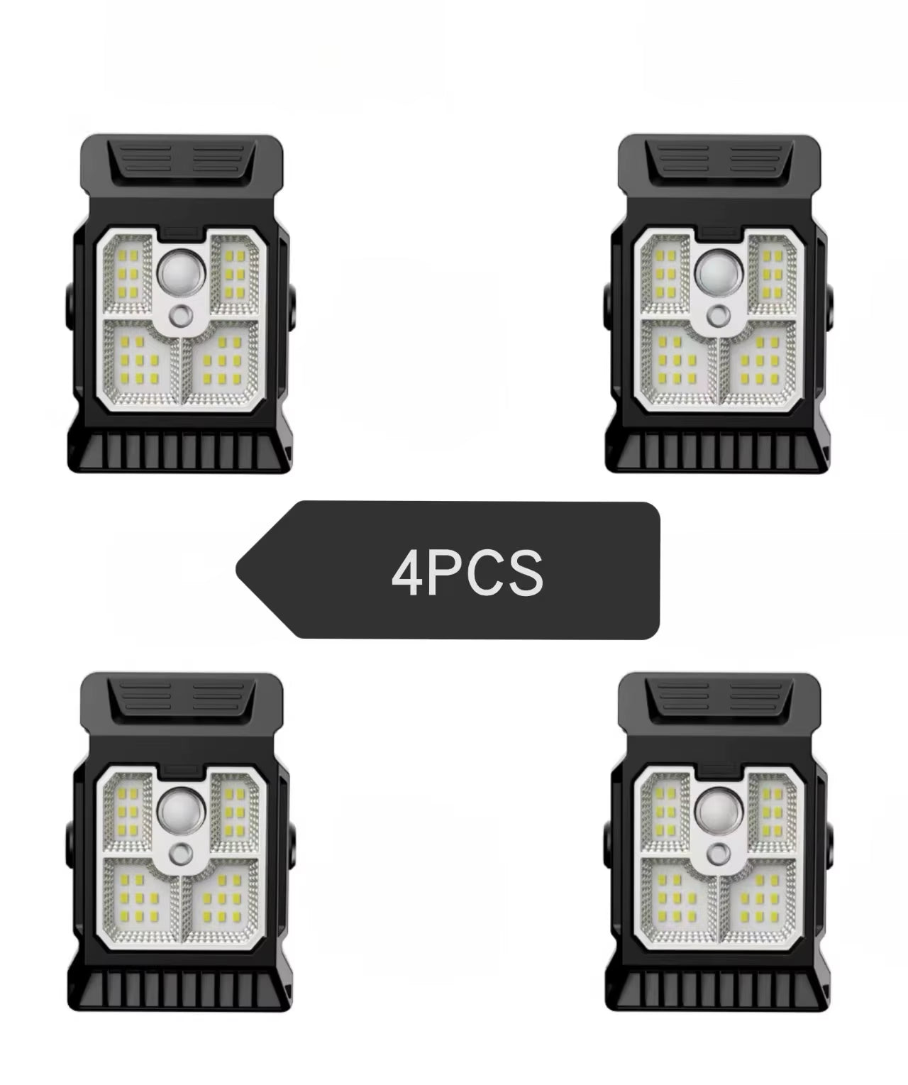 New Upgraded Intelligent Sensing Solar Clip Lamp Outdoor Courtyard Lamp Garden Lighting Solar Wall Lamp