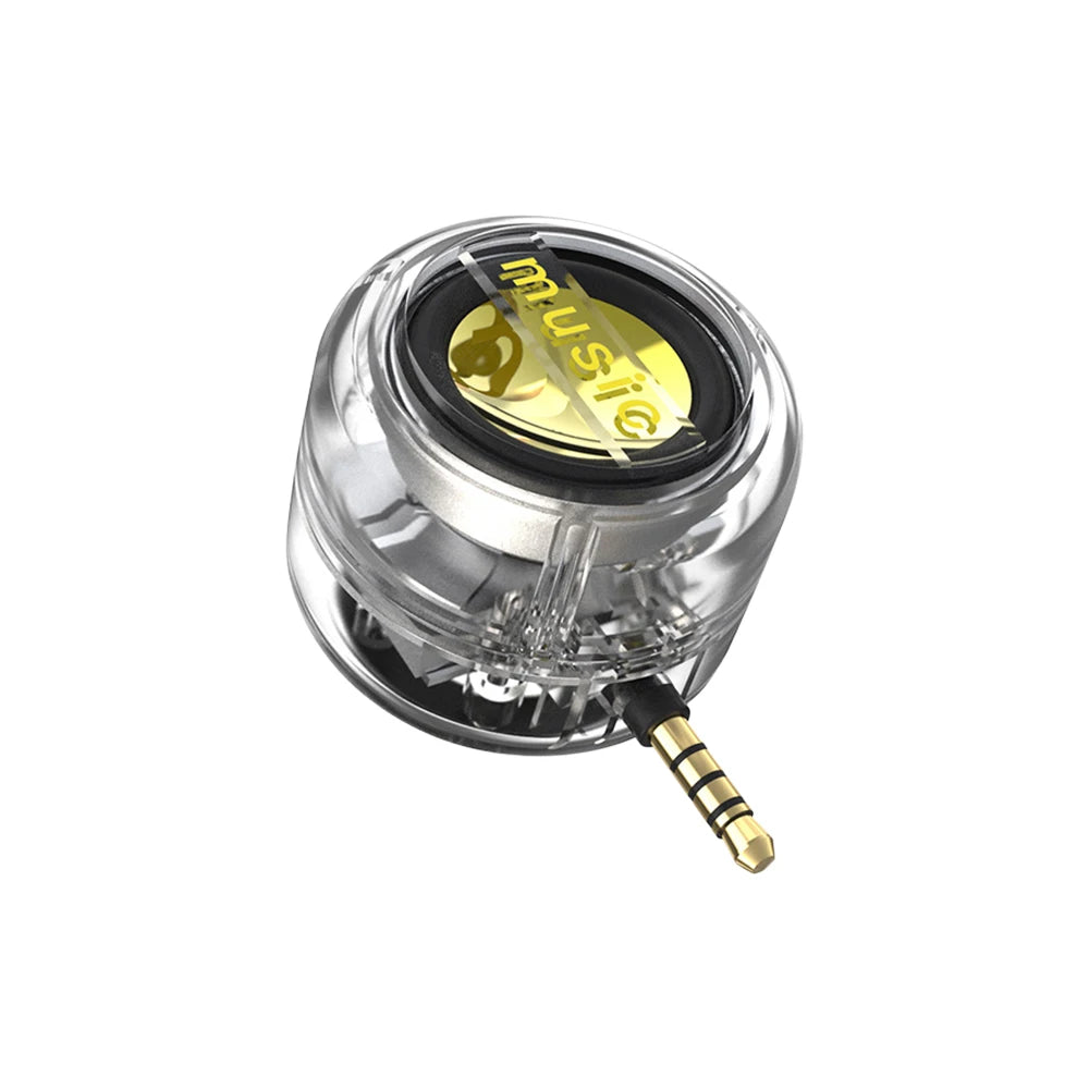 Portable Mini Speaker Universal 3.5Mm Plug in Jack Mini Sound Box Mobile Phone Speaker Amplifier External Wired Speakers